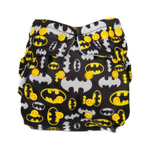 Batman Icon Scatter Print Snap-in-one Cloth Diaper