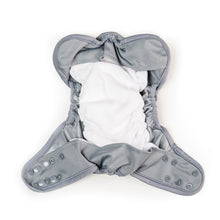 Bumkins Contour Soaker in Gray Cloth diaper Cover
