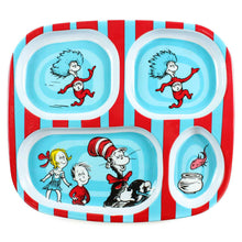 Dr. Seuss Melamine Divided Plates