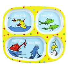 Dr. Seuss Melamine Divided Plates