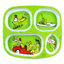 Dr. Seuss Melamine Divided Plates