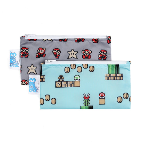 Nintendo Reusable Snack Bag, 2 Pack, Small