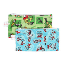 Dr. Seuss Reusable Snack Bag, 2 Pack, Small