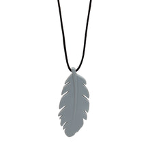 Nixi Silicone Teething Pendant, Feather