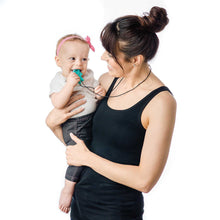 CLEARANCE - Nixi Silicone Teething Pendant, Lotus