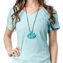 CLEARANCE - Nixi Silicone Teething Pendant, Lotus