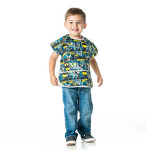 Boy in Batman Junior Bib