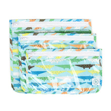 Bumkins Clear Travel Bag 3 Pack, Crocs