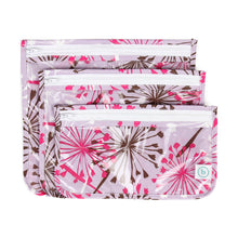 Bumkins Clear Travel Bag 3 Pack, Dandelion