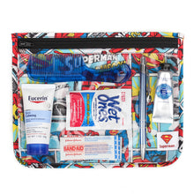 Wonder Woman Clear Bag with toiletries