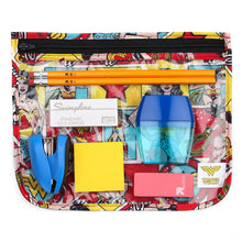 Wonder Woman Clear Bag with School Supplies