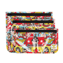 Wonder Woman Clear Travel Bag 3 Pack