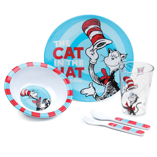Dr. Seuss 5 Piece Mealtime Set